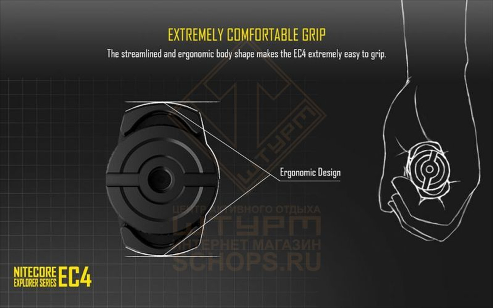 Фонарь Nitecore EC4