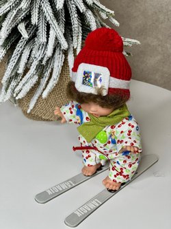 Кукла LAMAGIK виниловая 18см Gestitos Esquiador  (503A1)