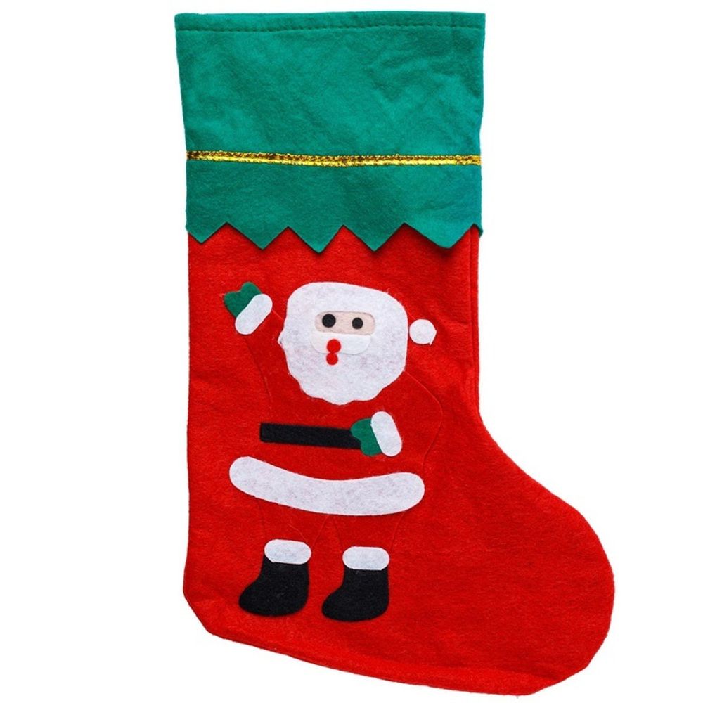 Носок для подарков &quot;Санта Клаус&quot;