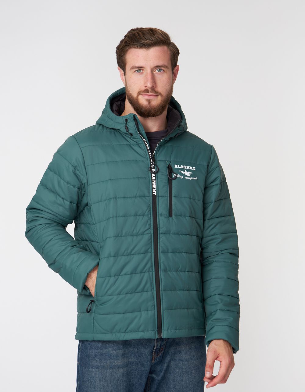 Куртка Alaskan Juneau Green L утепл.стеганая