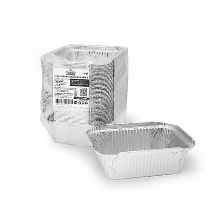 Форма алюм 450мл без крышки 150*124*44 (50шт)/1200 410-004