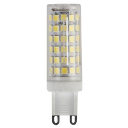 Лампочка светодиодная ЭРА STD LED JCD-9W-CER-840-G9 G9 9Вт керамика капсула нейтральный белый свет | Лампы cветодиодные Капсульные (G4, G9)