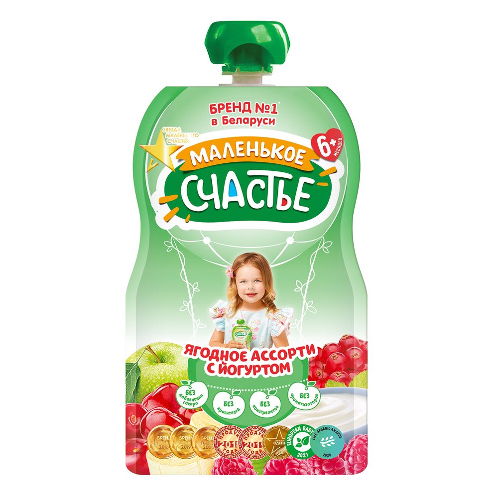 Пюре "Маленькое счастье" 90гр