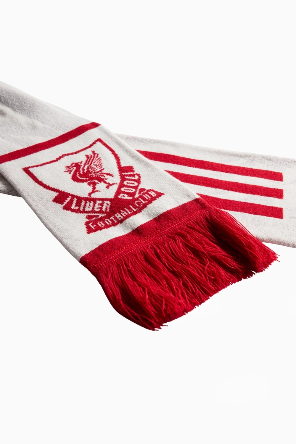 Шарф футбольный adidas Liverpool FC 26/27 - белый