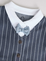 Комбинезон / Cлип для малышей Next E19-555, Белый, Серый