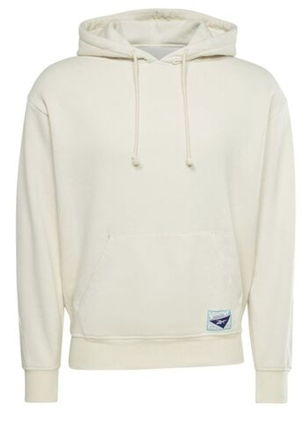Мужская теннисная кофта Reebok Les Mills Natural Dye Vector Hoodie - Бежевый