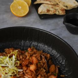 Салатник 950 мл d 20 см h5,5 cм Black Raw Wood P.L. Proff Cuisine [6]