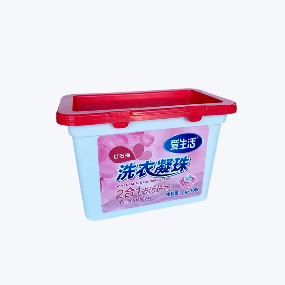 Гелевые капсулы для стирки белья "Красный гранат" ILIFE, 30 шт.