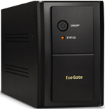 Источник бесперебойного питания  Exegate SpecialPro UNB-650.LED.AVR.C13.RJ.USB