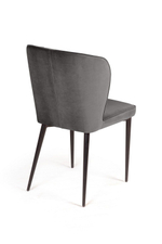 Стул Next, бархат антрацит 14