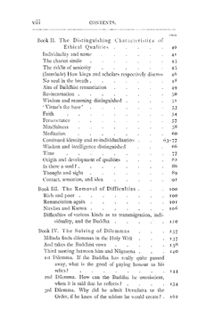 The questions of King Milinda | Davids Thomas William