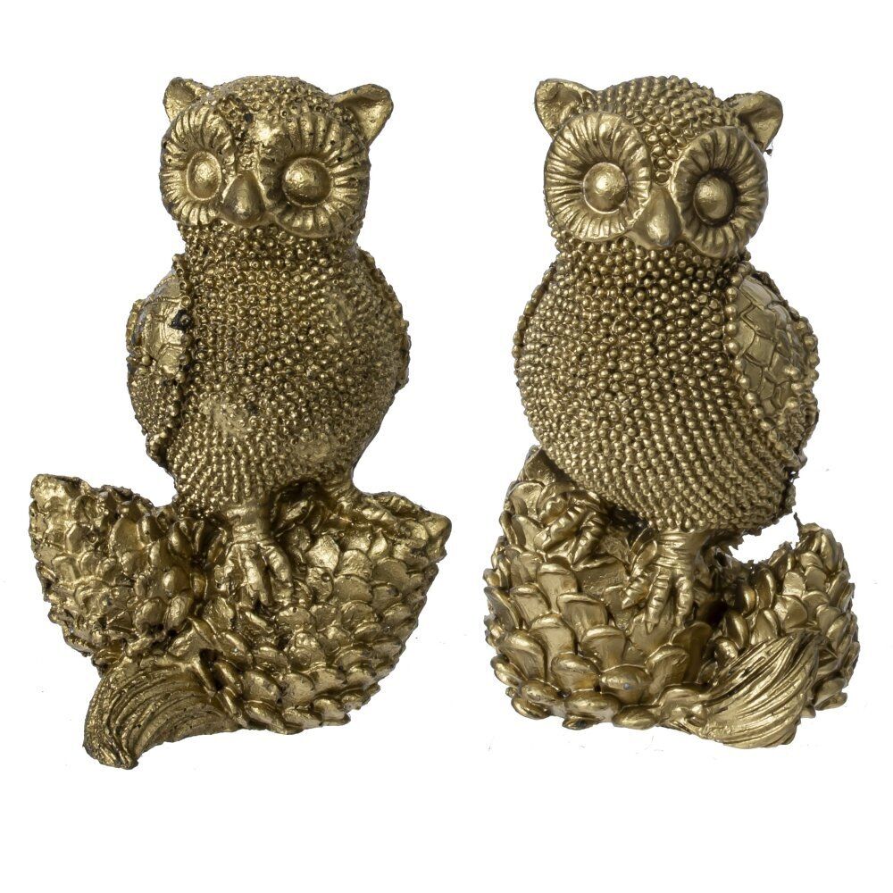 GAEM Фигурка декоративная "Сова", L4 W2,5 H6 см, 2в.