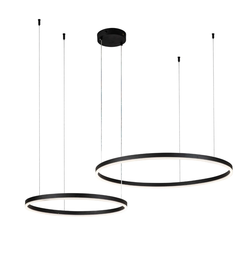 Подвесная люстра Indigo GALASS 14001/2P Black V000030L