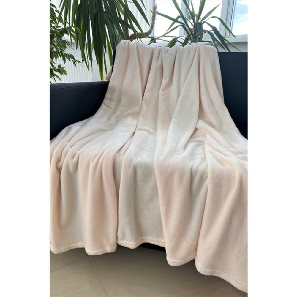 Плед Аэро Софт PAVLine Молочный, р. 200*220