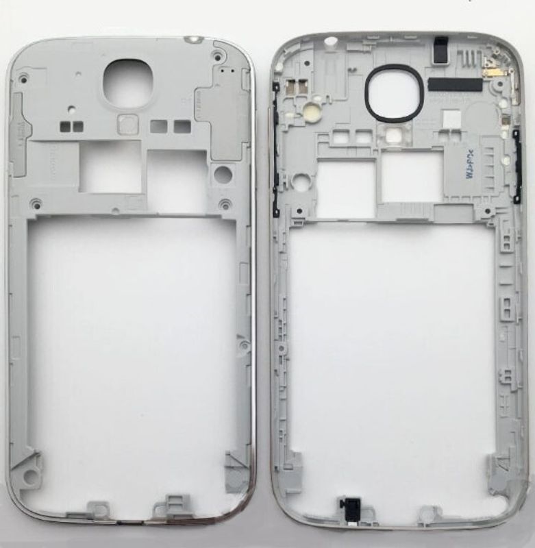 Задняя часть корпуса без крышки на Samsung S4 / i9505 / i337 (Silver)