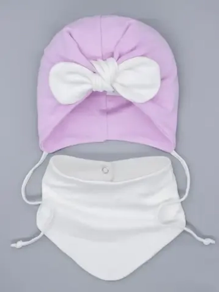 Чалма для малыша на завязках со снудом