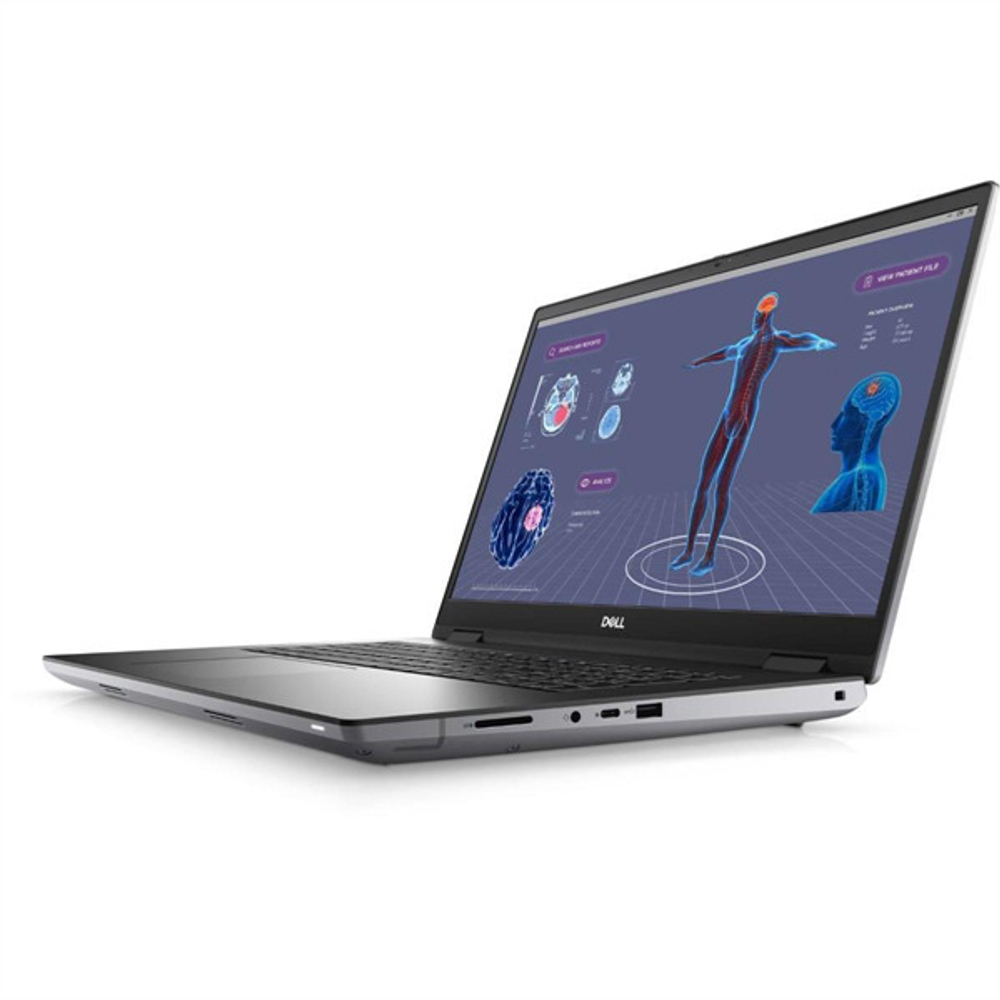 Ноутбук  Dell Precision 7780 17.3 ", Core i7, 32 Гб RAM, 1 Тб SSD, GeForce RTX 3500 Ada, Серый