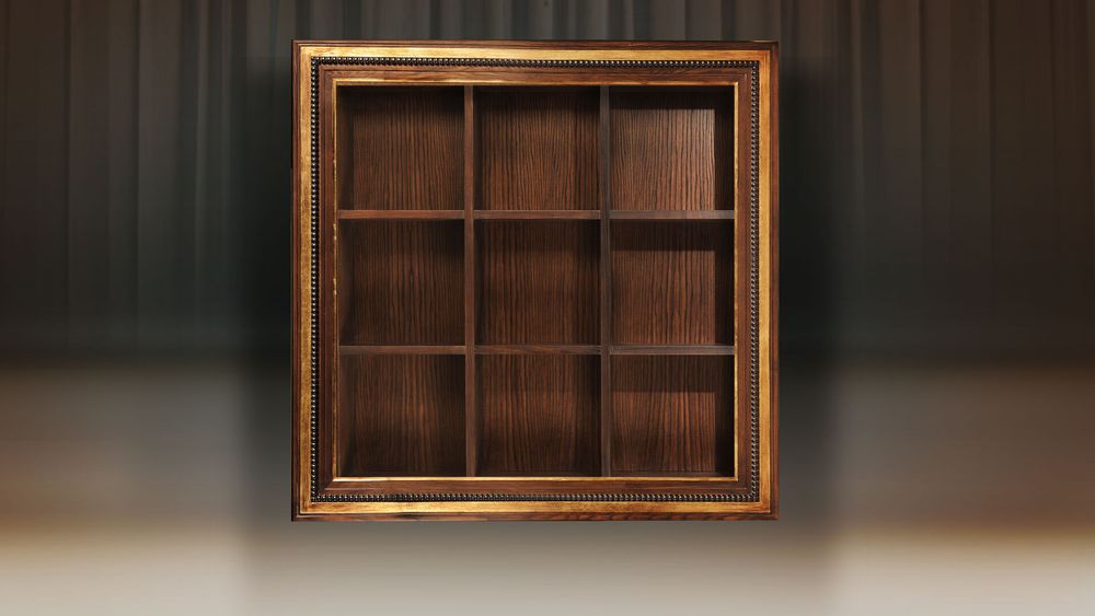 *Модуль для книг навесной 1234х1234 (Глейс)