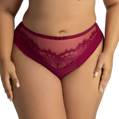 Трусики-слипы со средней линией талии Mystic (Размер: XXXL) (Цвет: бордовый)