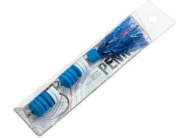 Приманка джиг. LJ PENNON BARBELLWORM син./бел. в блистере