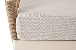 "Венеция" лаунж-зона из искусственного ротанга, цвет соломенный