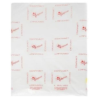 Пакет фасовочный ПНД 22х32 (8 мкм) Солпласт (1/16 упак.)