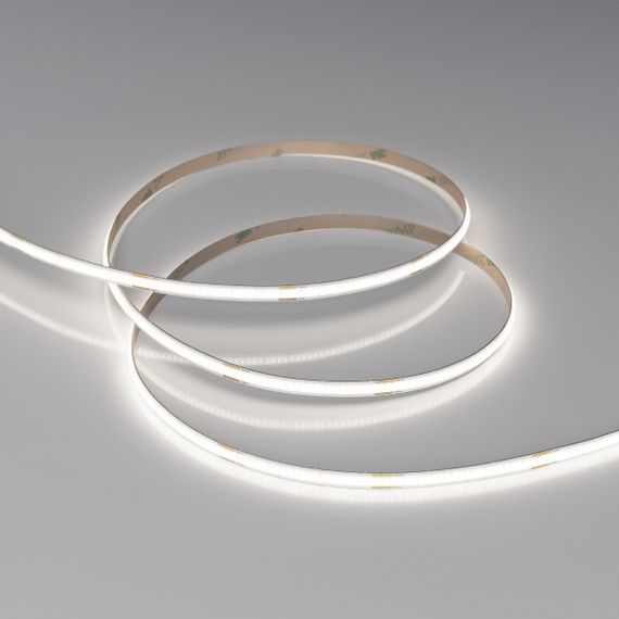 Светодиодная лента Arlight 6W/m 480LED/m CSPSMD холодный белый 4M COB-X480-6mm 24V White6000 039052