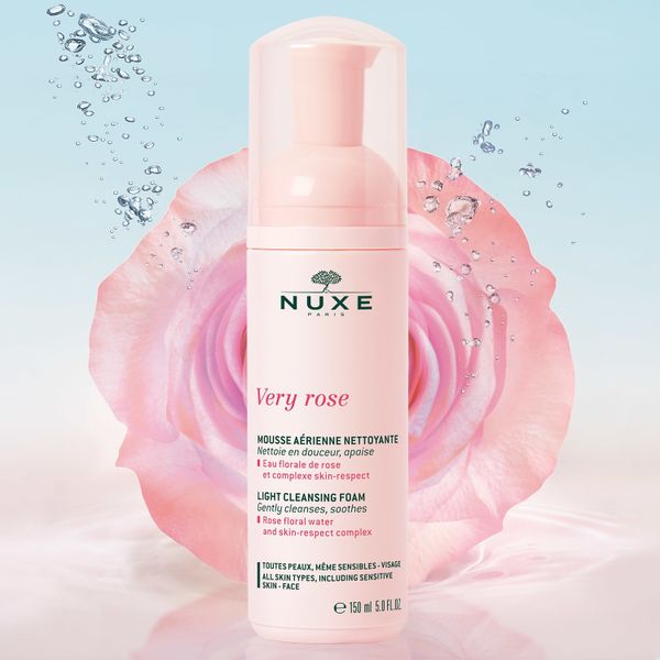 NUXE Very Rose Очищающая пена для умывания