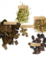 Набор настойки "Кюммель" в крафт пакете