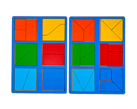 Сложи квадрат Никитина 1 уровень (мини)