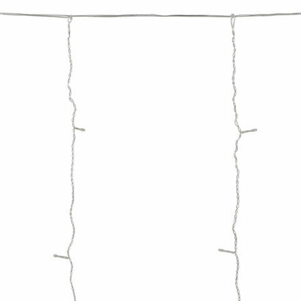 Электрогирлянда-занавес комнатная "Штора" 3х2 м, 144 LED, теплый белый свет, 220 V, ЗОЛОТАЯ СКАЗКА, 591350