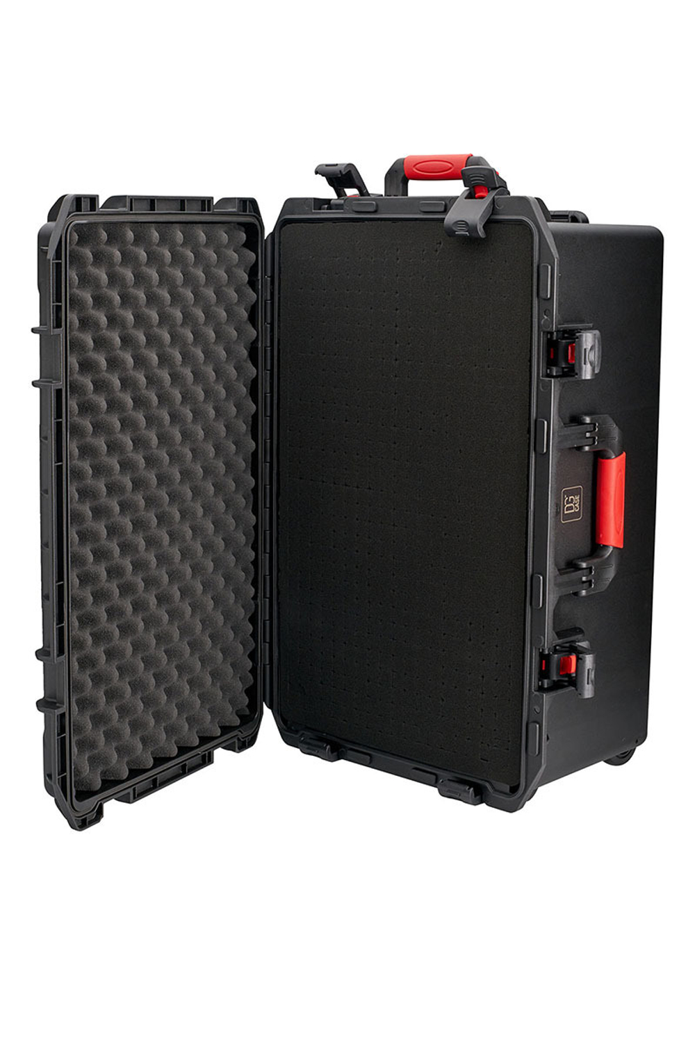 KING SIZE | Большой ударопрочный кейс кофр ящик бокс с выдвижной ручкой и колесами DGCASE@60-04 | Внутр. размеры 645*395*285мм