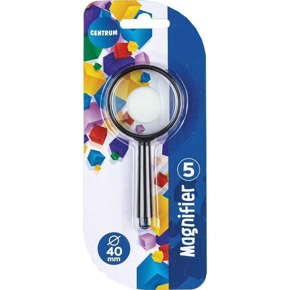 Лупа d-40мм с пятикратным увеличением (Центрум)