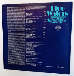 Винтажная виниловая пластинка LP Benny Waters The Traditional Jazz Studio Blue Waters (Чехословакия 1976)