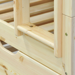 Двухъярусная кровать Дана, 90х200, деревянная