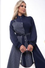 Платье "Королева красоты" (синее/полоска) П7405 LT Collection (Акция)