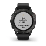 Смарт-часы Garmin Fenix 6 Sapphire, серый, 010-02158-11