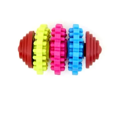 АЛЬКОР Игрушка для собак "Шестеренки резиновые", 7,5 см