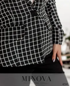 Костюм 2030-черный Minova