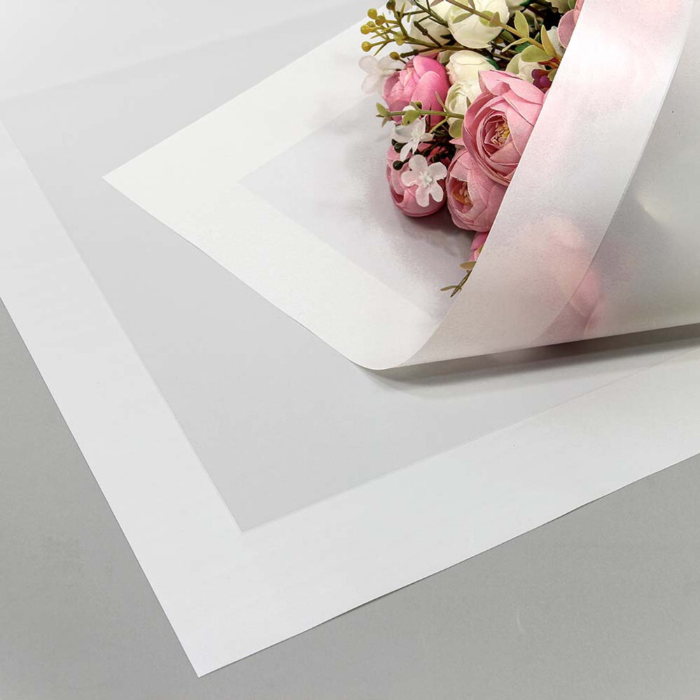 Пленка В листах 20 шт 58 х 58 см с широкой рамкой (Белый)