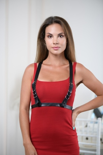 Портупея из кожи классическая 300-43ars