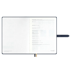 Ежедневник недатированный ESCALADA, А5+, 160 л., арт. 70579/ 10 ПРИСТИН СЕРЫЙ (кожзам: 175x245 мм, твёрдый переплёт, материал обложки: искусственная кожа "Пристин", искусственная кожа "Снейк"; способ крепления блока: ниткошвейный; декор: блинтовое ти