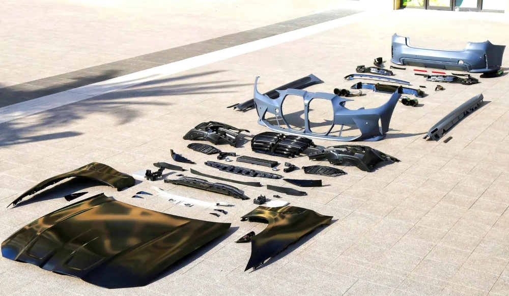 Обвес переделка для BMW 3 серии G20 G28 в M3 G80 Рестайлинг БМВ