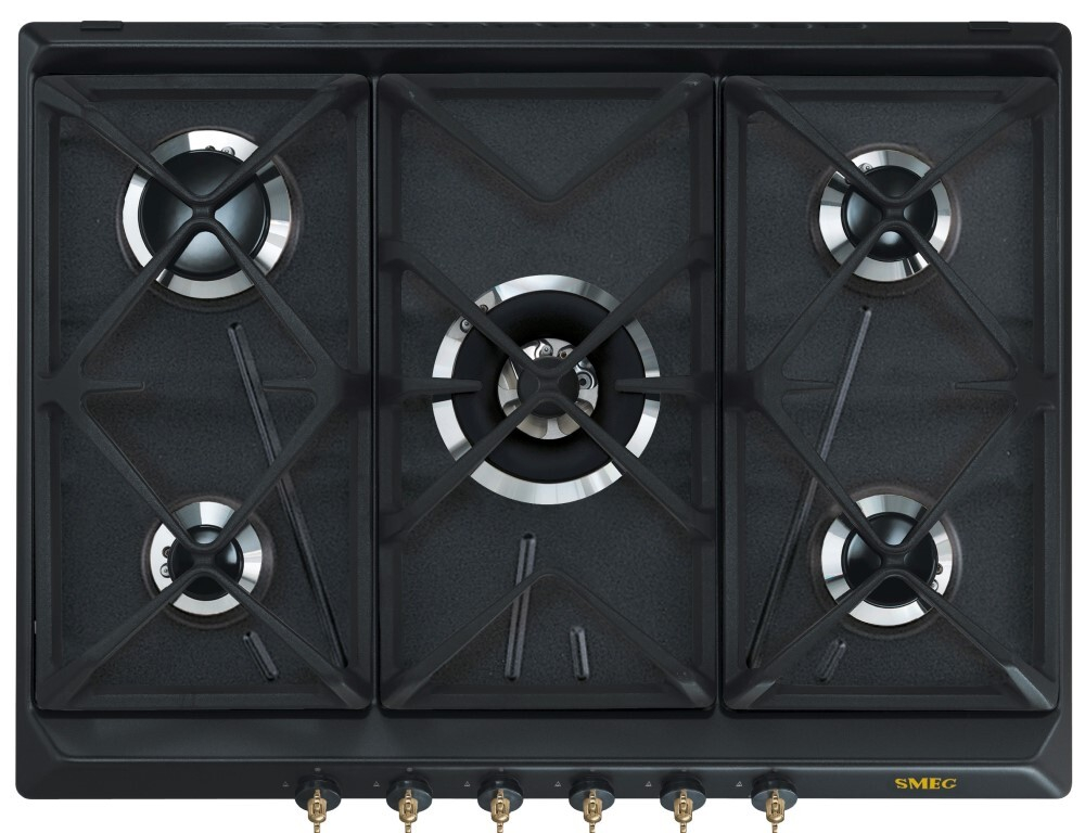 Газовая варочная панель Smeg SRV876AOGH