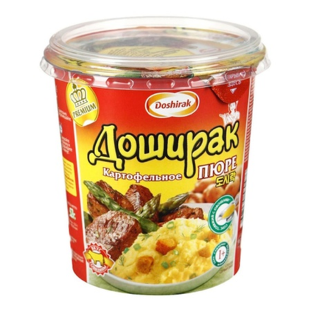Пюре картофельное Доширак со вкусом говядины 52 гр