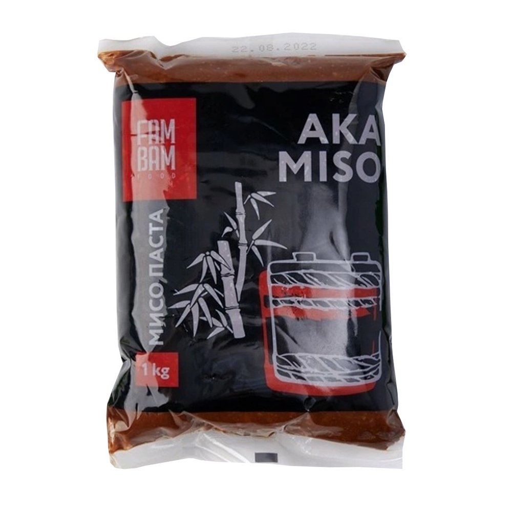Паста Aka miso соевая темная Китай 1 кг