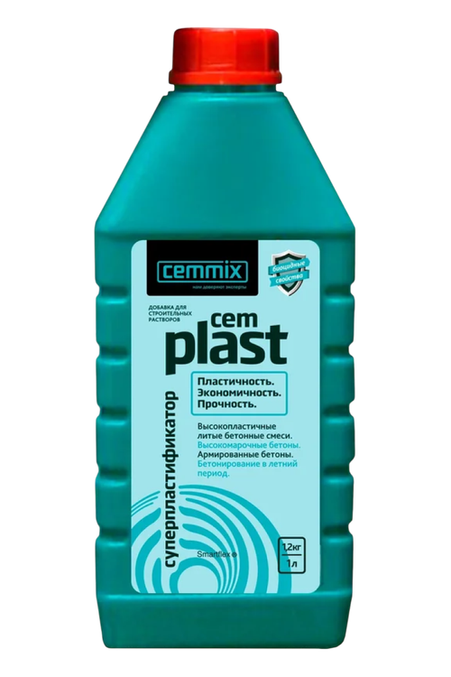 Пластификатор "CEMPLAST" 1л (1/20/640) "Cemmix"