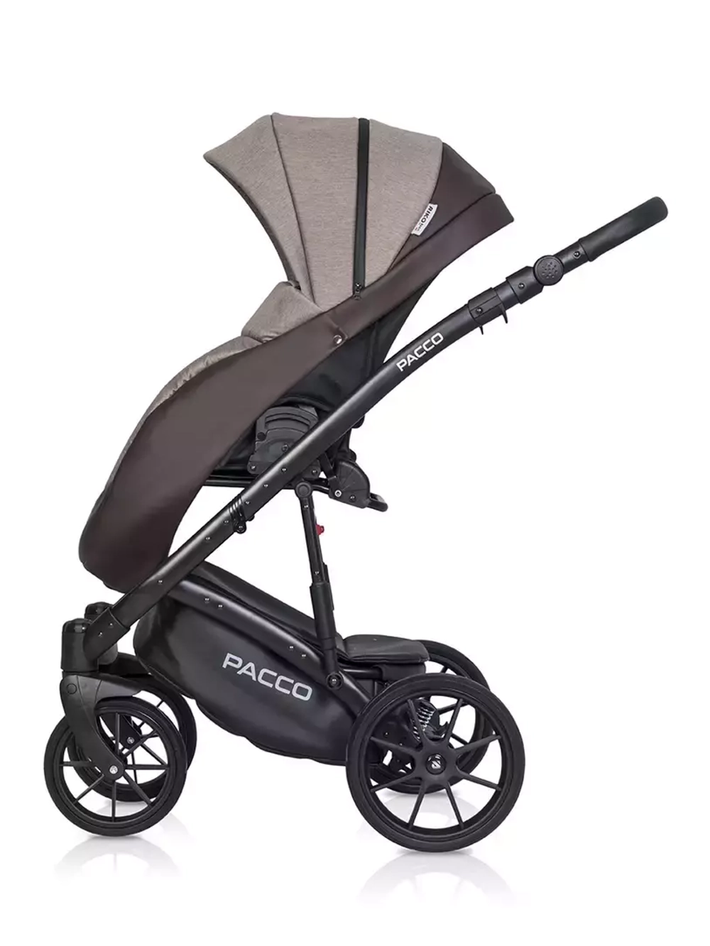 Коляска  PACCO (2 в 1) (RIKO BASIC) 07 Mokka (кофейный-темно-коричневый)