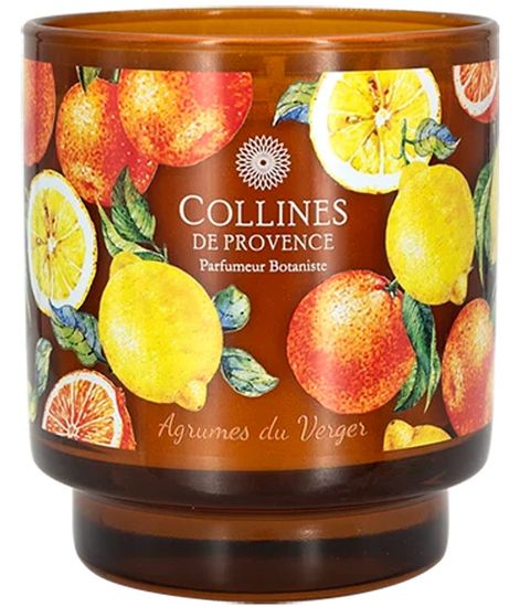 Citrus Orchard Glow, свеча Fraicheur Vegetale collection, Collines de Рrovencе