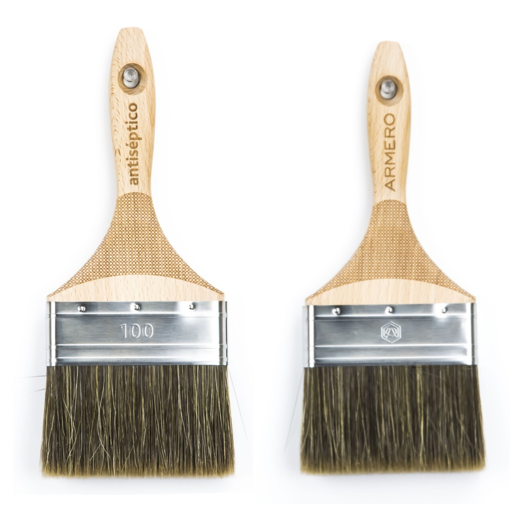 Кисть малярная Armero A802/100, для пропиток и антисептиков, 100х19 мм